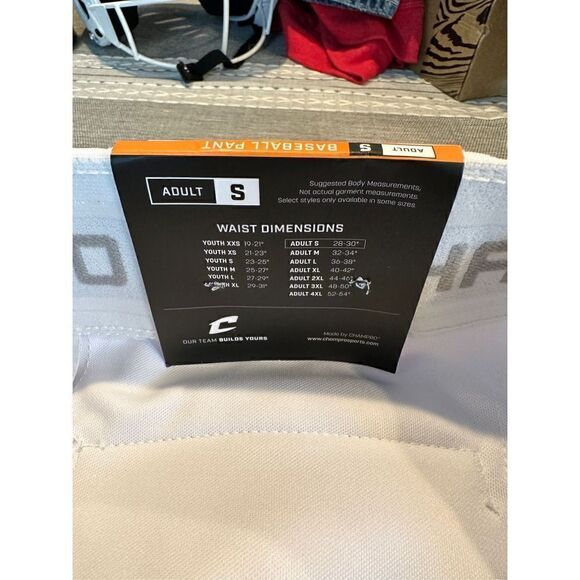 CHAMPRO Men's Standard Triple Crown Open Bottom Adult Baseball Pants - Picture 8 of 10